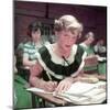 15 Year Old High School Student Rue Lawrence in Class at New Trier High School Outside Chicago-Alfred Eisenstaedt-Mounted Photographic Print
