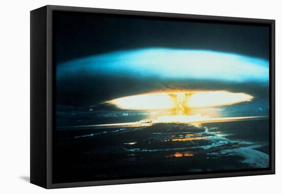 150-Megaton Thermonuclear Explosion, Bikini Atoll, 1 March 1954-null-Framed Premier Image Canvas