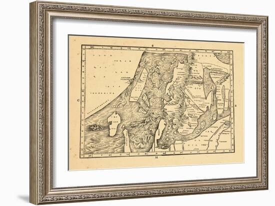 1532, Denmark, Norway, Sweden-null-Framed Giclee Print