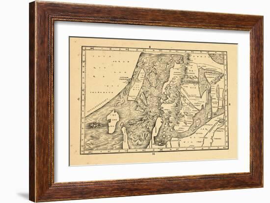 1532, Denmark, Norway, Sweden-null-Framed Giclee Print