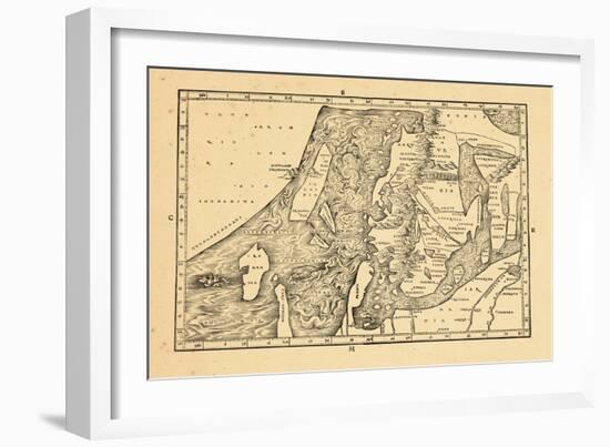 1532, Denmark, Norway, Sweden-null-Framed Giclee Print