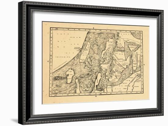 1532, Denmark, Norway, Sweden-null-Framed Giclee Print