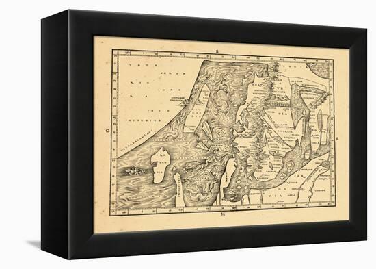 1532, Denmark, Norway, Sweden-null-Framed Premier Image Canvas