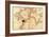 1544 Nautical Map of the Atlantic Ocean-null-Framed Art Print