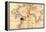 1544 Nautical Map of the Atlantic Ocean-null-Framed Stretched Canvas