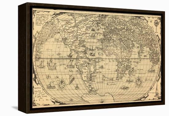 1562, World-null-Framed Premier Image Canvas