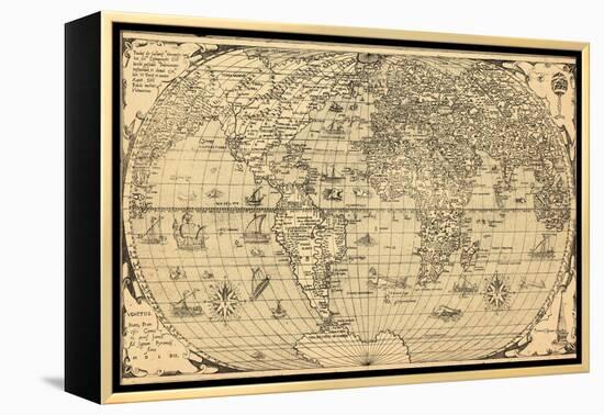 1562, World-null-Framed Premier Image Canvas