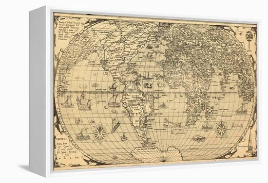 1562, World-null-Framed Premier Image Canvas