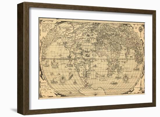 1562, World-null-Framed Giclee Print