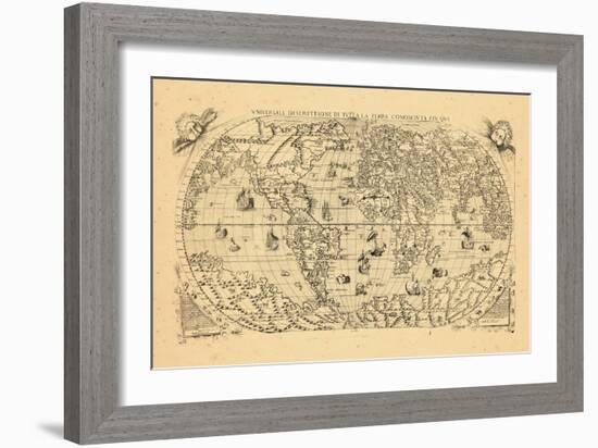 1565, World-null-Framed Giclee Print