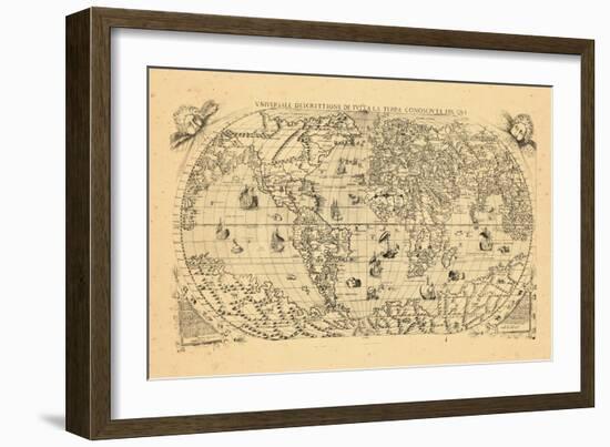 1565, World-null-Framed Giclee Print