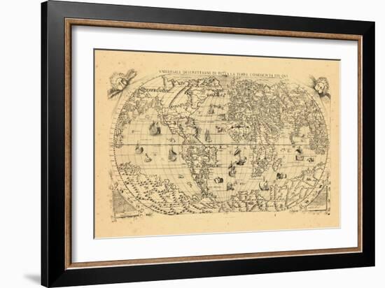 1565, World-null-Framed Giclee Print