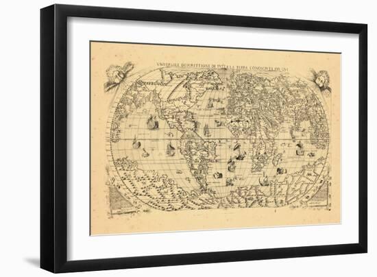 1565, World-null-Framed Giclee Print