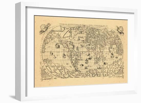 1565, World-null-Framed Giclee Print