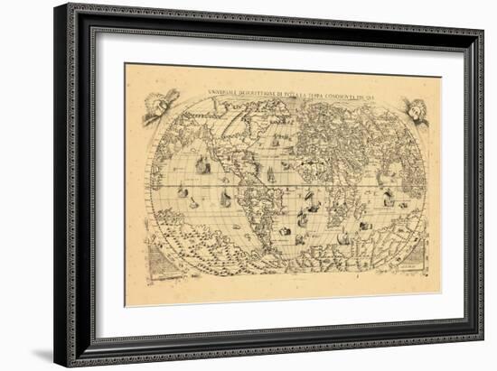 1565, World-null-Framed Giclee Print
