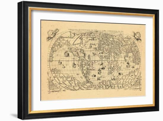 1565, World-null-Framed Giclee Print