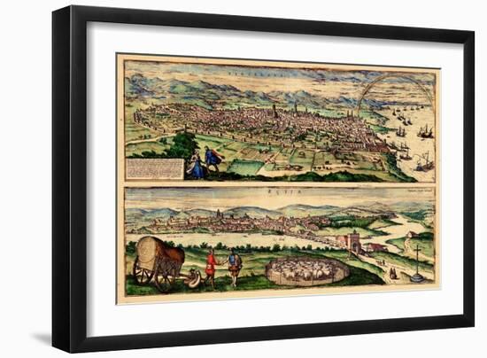 1572, Barcelona, Spain-null-Framed Giclee Print