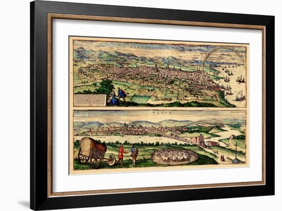 1572, Barcelona, Spain-null-Framed Giclee Print