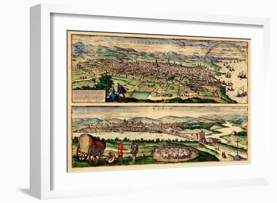 1572, Barcelona, Spain-null-Framed Giclee Print