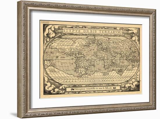 1575, World--Framed Giclee Print