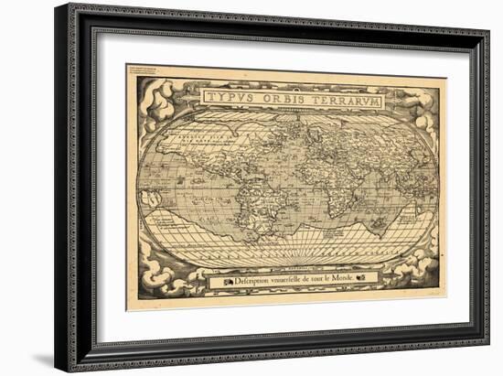 1575, World-null-Framed Giclee Print