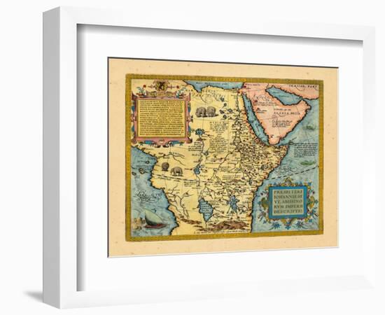 1579-1609, Saudi Arabia, Africa-null-Framed Giclee Print