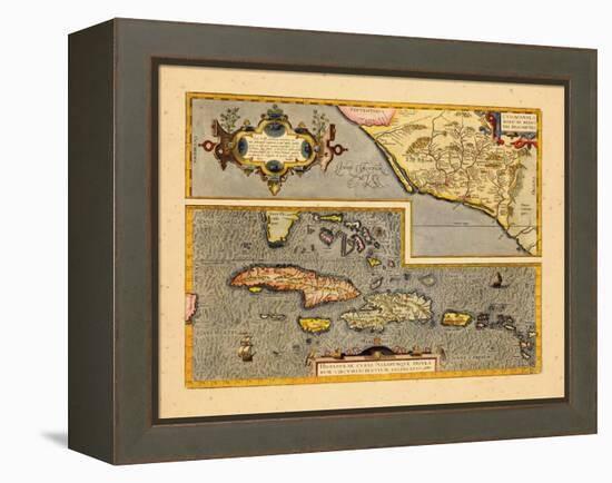 1579, West Indies-null-Framed Premier Image Canvas