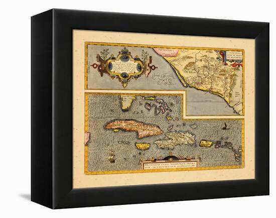 1579, West Indies-null-Framed Premier Image Canvas