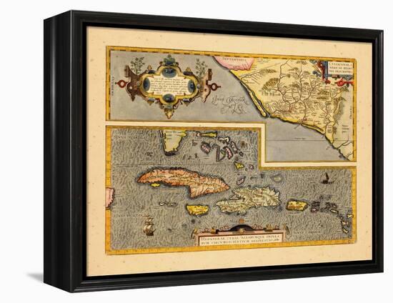 1579, West Indies-null-Framed Premier Image Canvas