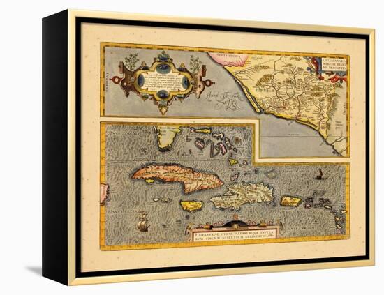 1579, West Indies-null-Framed Premier Image Canvas