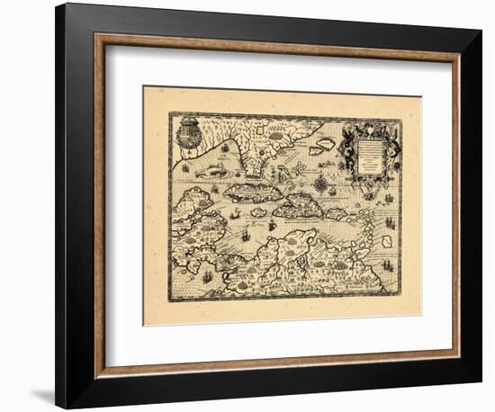 1594, West Indies-null-Framed Giclee Print