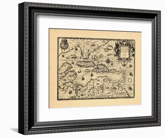 1594, West Indies-null-Framed Giclee Print