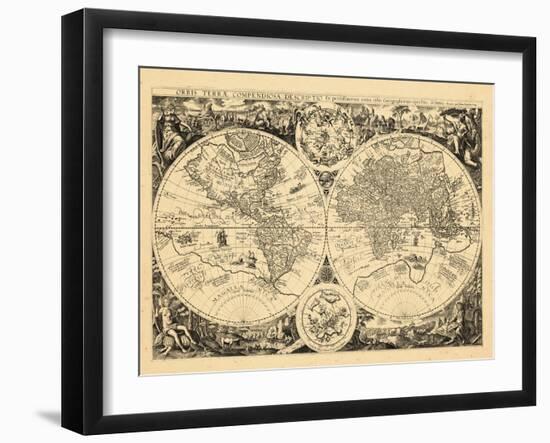 1596, World-null-Framed Giclee Print