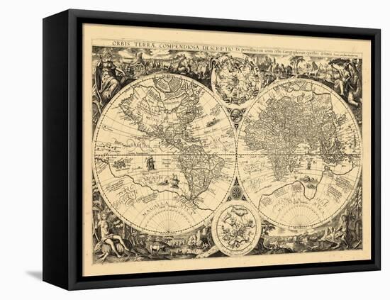 1596, World-null-Framed Premier Image Canvas