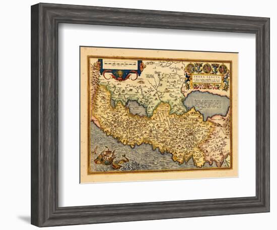 1598, Israel, Jordania, Palestinian Territories-null-Framed Giclee Print