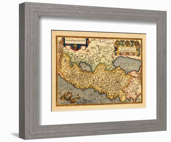 1598, Israel, Jordania, Palestinian Territories-null-Framed Giclee Print