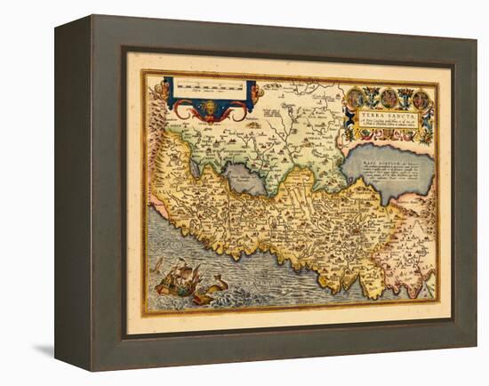 1598, Israel, Jordania, Palestinian Territories-null-Framed Premier Image Canvas