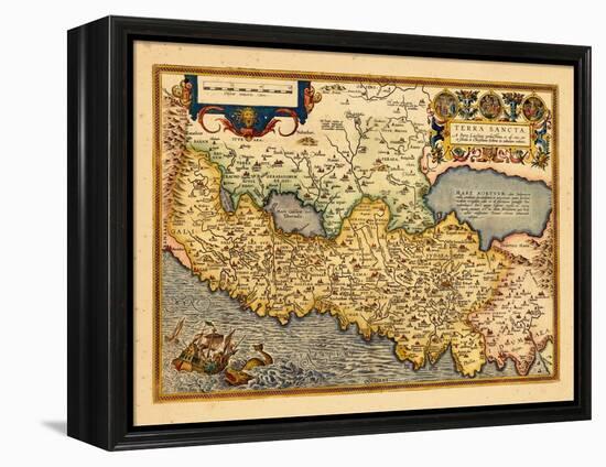 1598, Israel, Jordania, Palestinian Territories-null-Framed Premier Image Canvas