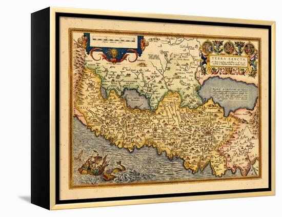 1598, Israel, Jordania, Palestinian Territories-null-Framed Premier Image Canvas