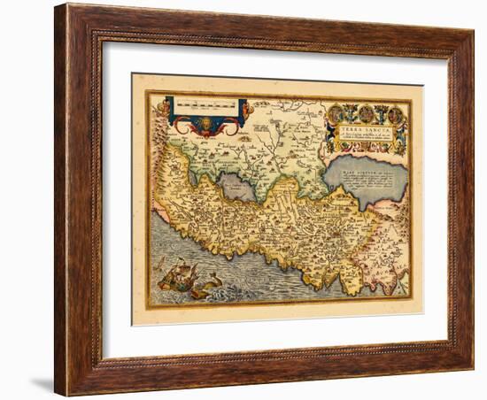 1598, Israel, Jordania, Palestinian Territories-null-Framed Giclee Print