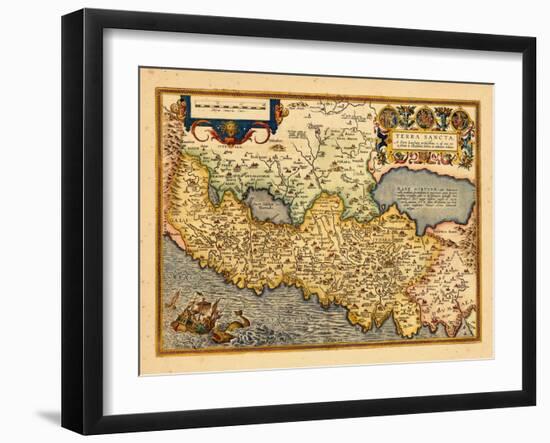 1598, Israel, Jordania, Palestinian Territories-null-Framed Giclee Print