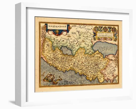 1598, Israel, Jordania, Palestinian Territories-null-Framed Giclee Print