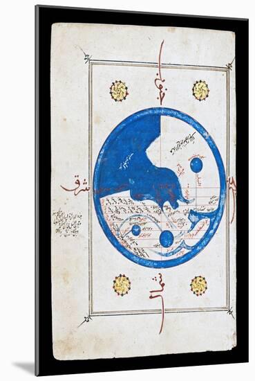 15Th Century Egyptian Map of the World-null-Mounted Giclee Print