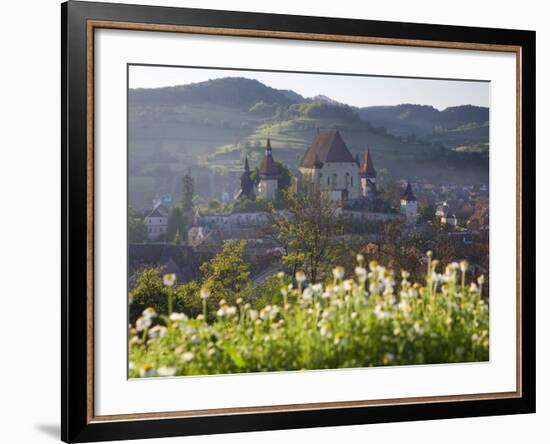 15th Century Fortified Church, Biertan, Nr. Sighisoara, Transylvania, Romania-Peter Adams-Framed Photographic Print