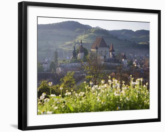 15th Century Fortified Church, Biertan, Nr. Sighisoara, Transylvania, Romania-Peter Adams-Framed Photographic Print