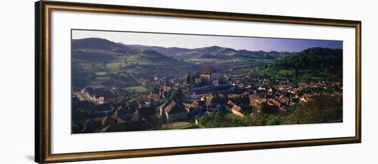 15th Century Fortified Church, Biertan, Nr. Sighisoara, Transylvania, Romania-Peter Adams-Framed Photographic Print