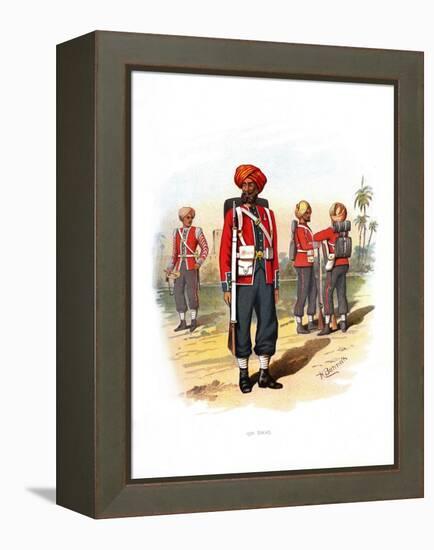 15th Sikhs, C1890-H Bunnett-Framed Premier Image Canvas