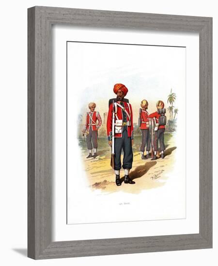 15th Sikhs, C1890-H Bunnett-Framed Giclee Print