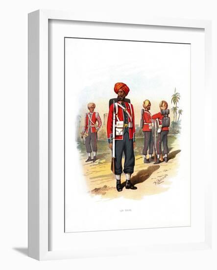 15th Sikhs, C1890-H Bunnett-Framed Giclee Print