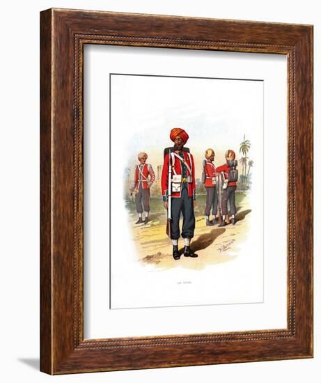 15th Sikhs, C1890-H Bunnett-Framed Giclee Print